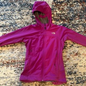 Beautiful bright purple north face jacket